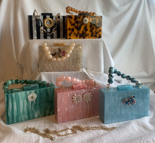 Acrylic Box Evening Bag