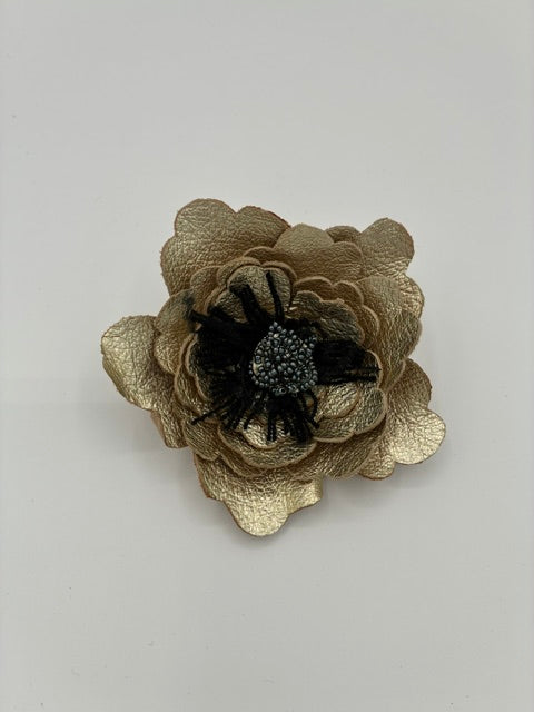 Leather Brooch